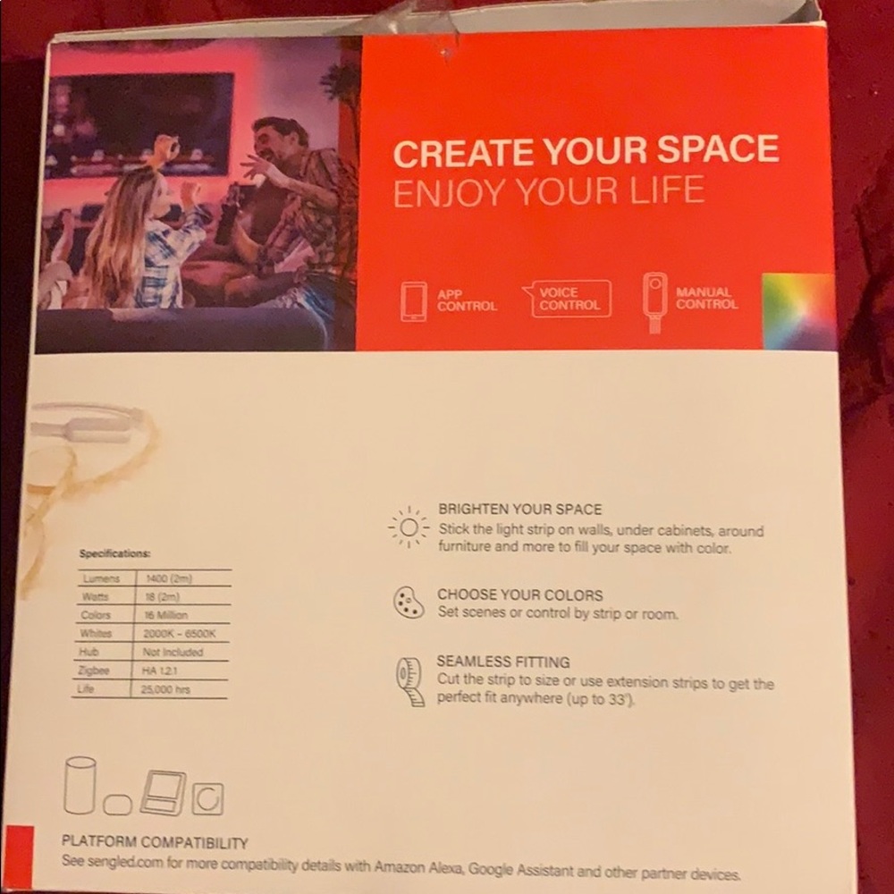 Smart LED light strip - Picture 2 of 2
